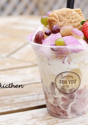 クリームぜんざい・フラペチーノ風-レシピのメイン写真