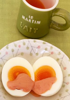 茹で卵に掛けるソース〜(o˘◡˘o)♡-レシピのメイン写真