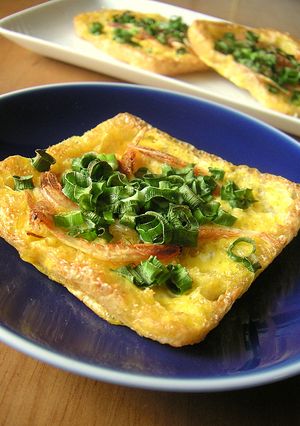 お揚げのかりかり卵焼き-レシピのメイン写真