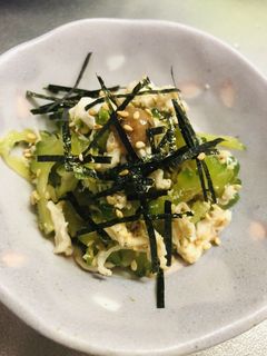 ダイエット!ゴーヤとささみの梅肉和え-レシピのメイン写真