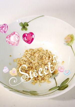 【離乳食】オートミールの簡単お粥-レシピのメイン写真