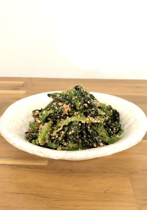 白だしで簡単ほうれん草の胡麻和え-レシピのメイン写真
