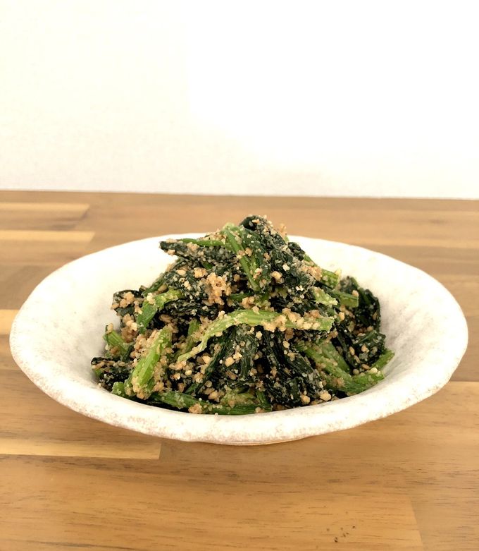 白だしで簡単ほうれん草の胡麻和え-レシピのメイン写真
