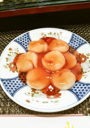 スウィーツおせち５☆エビチリみたらし団子-レシピのメイン写真