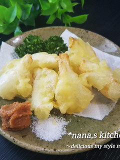 大人の病みつきつまみ*ラッキョウの天ぷら-レシピのメイン写真