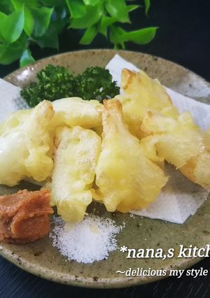 大人の病みつきつまみ＊ラッキョウの天ぷら-レシピのメイン写真