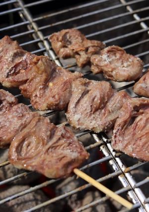 ハツ串(塩)-レシピのメイン写真