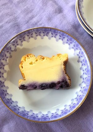 ブルーベリーのヨーグルトケーキ-レシピのメイン写真
