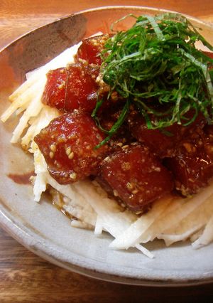 まぐろの胡麻漬け-レシピのメイン写真