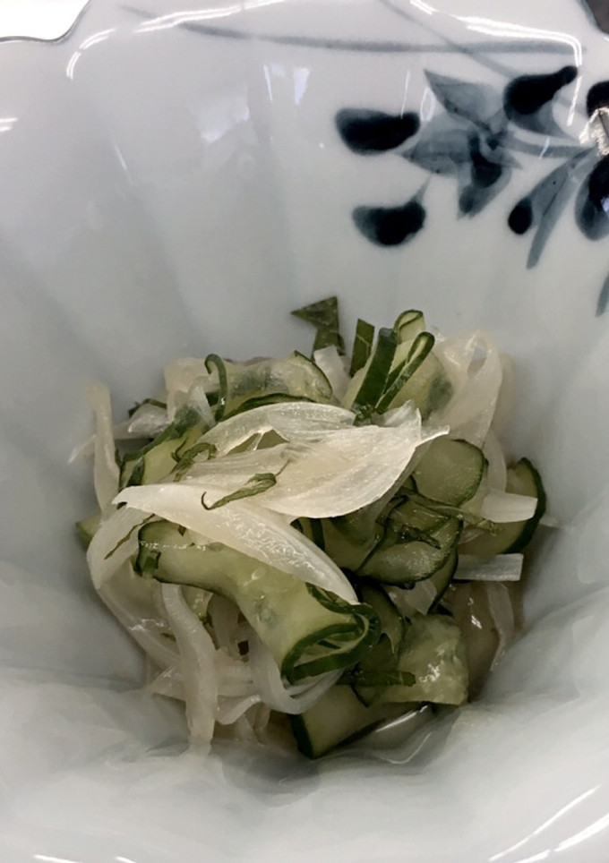 新玉ねぎときゅうりの酢の物-レシピのメイン写真