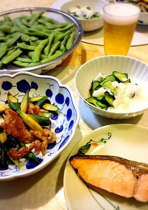 酒の肴4品(6月)-レシピのメイン写真