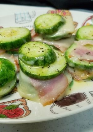 摘果メロンのベーコンチーズ焼き❤️-レシピのメイン写真