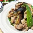 簡単!豚肉と茄子の生姜味噌炒め