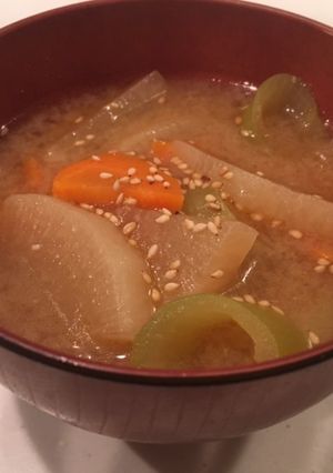 芯から温まる～♡我が家の味噌汁-レシピのメイン写真