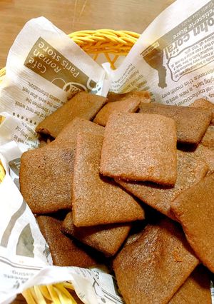 バター無!誰でも簡単ココアクッキー-レシピのメイン写真