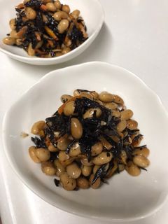 ひじきと大豆のたいたん。-レシピのメイン写真