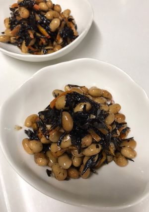 ひじきと大豆のたいたん。-レシピのメイン写真