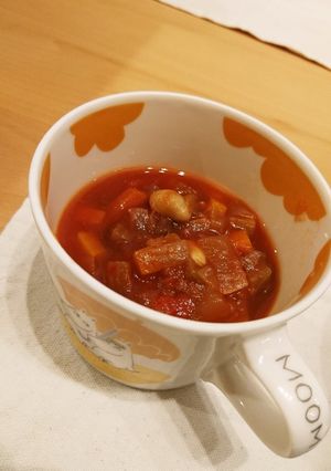 野菜たっぷりミネストローネ-レシピのメイン写真