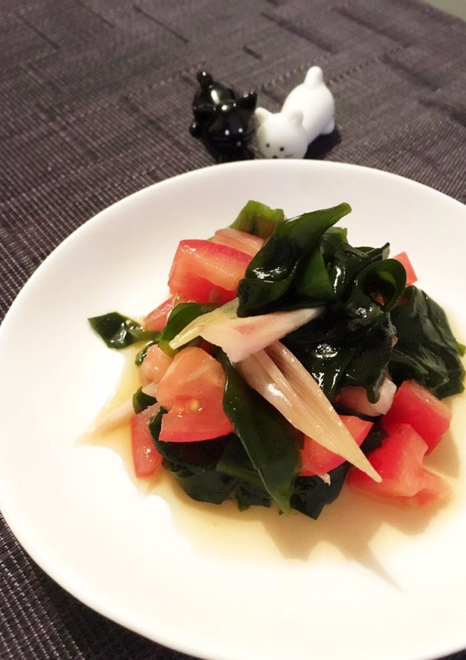 簡単♪トマトと茗荷のさっぱり夏サラダ♡-レシピのメイン写真