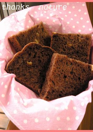 オレンジココア食パン(パネ)HB使用-レシピのメイン写真