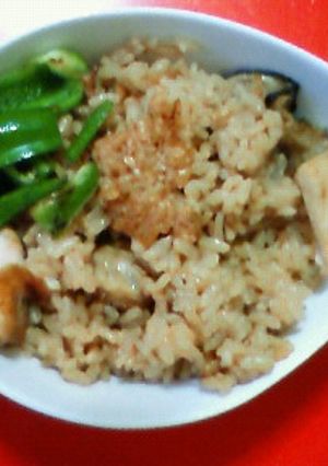 鶏肉の炊き込みご飯-レシピのメイン写真