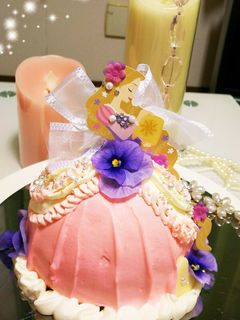 ラプンツェル♡ドールケーキ-レシピのメイン写真