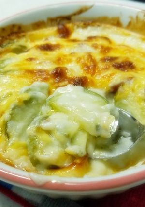 摘果メロンのあつあつグラタン❤️-レシピのメイン写真