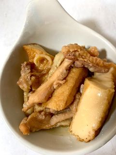厚揚げと鶏肉の煮物-レシピのメイン写真