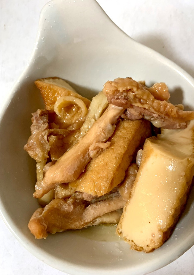 厚揚げと鶏肉の煮物-レシピのメイン写真
