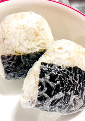 残り物の唐揚げでおにぎり-レシピのメイン写真