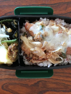 ◎旦那弁当◎その⑰『鶏の甘辛チーズ焼き』-レシピのメイン写真