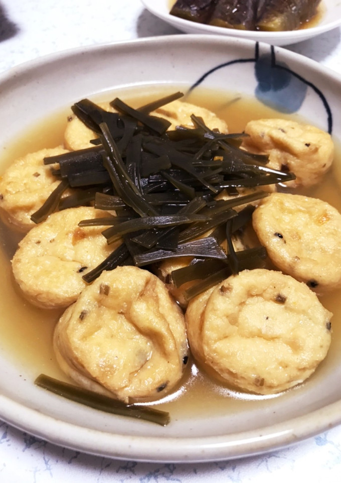 こじょさんちのガンモの煮物-レシピのメイン写真
