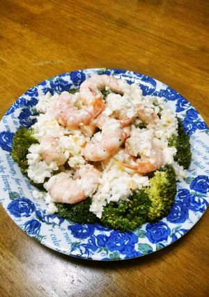 梨湖の簡単!えびブロッコリー-レシピのメイン写真