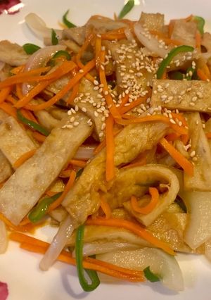 韓国の作り置きおかず。オデンポックム-レシピのメイン写真