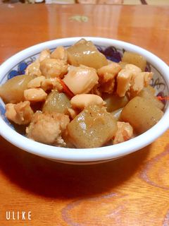 鶏モモとこんにゃく煮-レシピのメイン写真