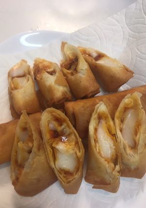お餅の春巻きイタリアン風-レシピのメイン写真