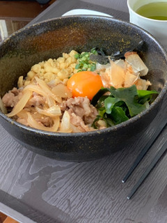 肉玉ぶっかけうどん-レシピのメイン写真