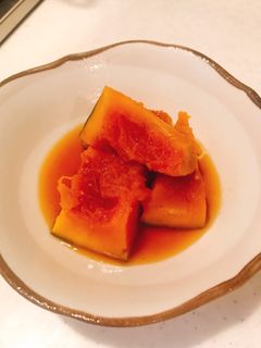 ホクうまかぼちゃの煮物-レシピのメイン写真