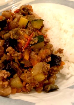 夏野菜✩ドライカレー-レシピのメイン写真