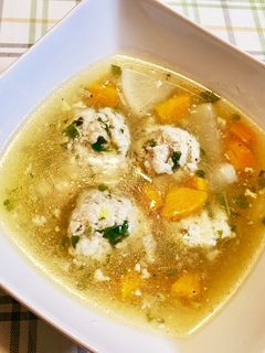 しそつくねの根菜スープ-レシピのメイン写真
