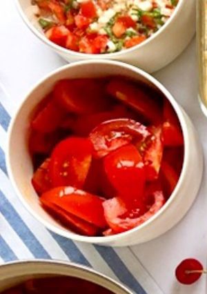 トマトの蜂蜜黒酢漬け-レシピのメイン写真