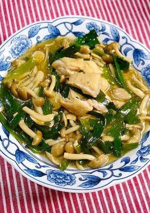 疲労回復！ニラたっぷり鶏レモン-レシピのメイン写真