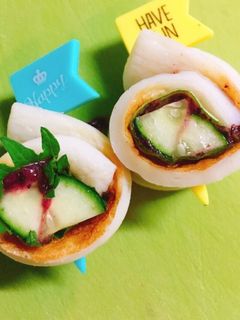 お弁当に!ちくわの梅しそ巻き☆-レシピのメイン写真