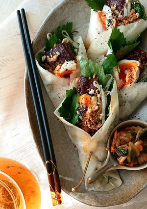 レンジで簡単春餅の皮-レシピのメイン写真