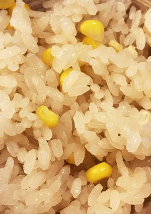 簡単炊飯器☆とうもろこしごはん-レシピのメイン写真