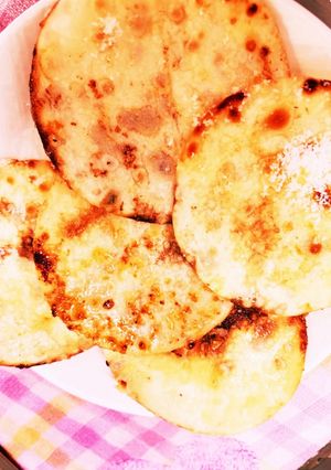 餃子の皮のシュガーバター焼き-レシピのメイン写真