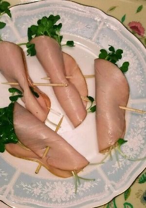 カイワレ大根のハム巻き♪(^q^)☺⛄-レシピのメイン写真