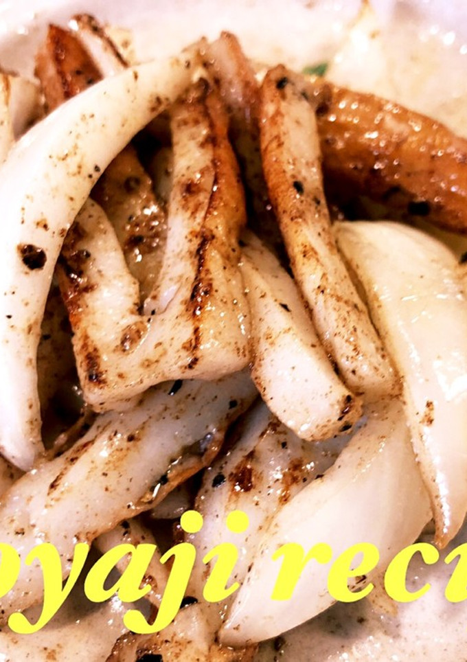 新玉ねぎと竹輪のマヨ焼き 簡単 美味しい-レシピのメイン写真