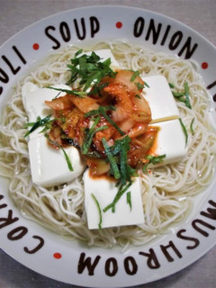冷奴の冷やしそうめん-レシピのメイン写真