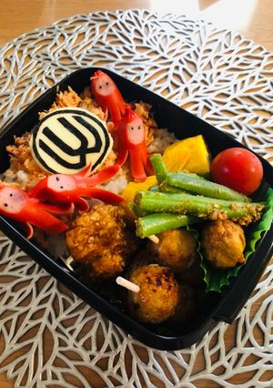 UVERworldロゴキャラ弁♫-レシピのメイン写真